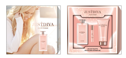 هذه مجموعة هدايا عطور Just Diva Pour Femme