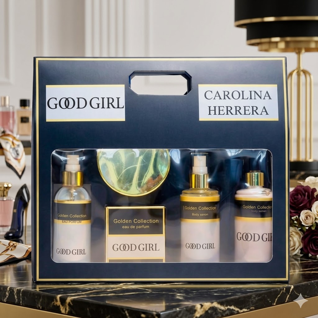 مجموعة عطور تقليدية غير أصلية (Dupe/Replica) تحت اسم "Golden Collection"،