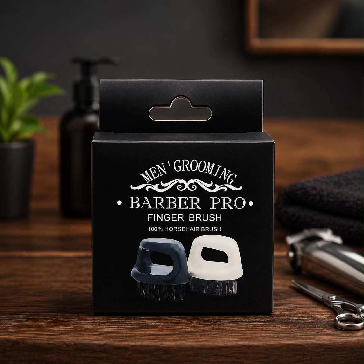 فرشاة أصابع للحلاقة  Barber Pro