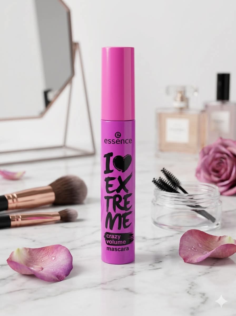 ماسكارا Essence I Love Extreme Crazy Volume باللون الوردي
