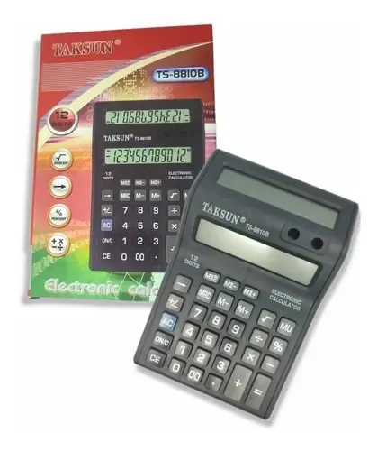 الآلة الحاسبة المكتبية الإلكترونية Taksun TS-8810B