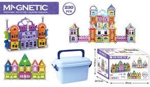 مجموعة JC TOY للمكعبات المغناطيسية التعليمية، موديل AQ-728، تحتوي على 168 قطعة