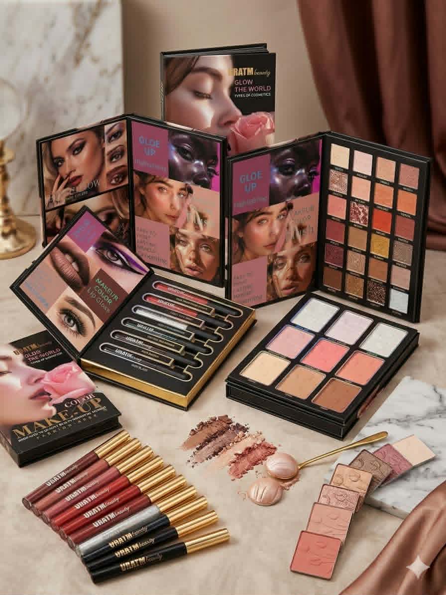 مجموعة من مستحضرات التجميل من العلامة التجارية URATM Beauty