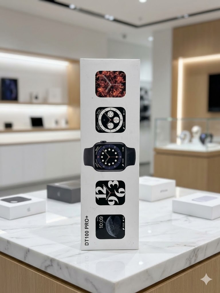 ساعة ذكية من نوع DT100 PRO+