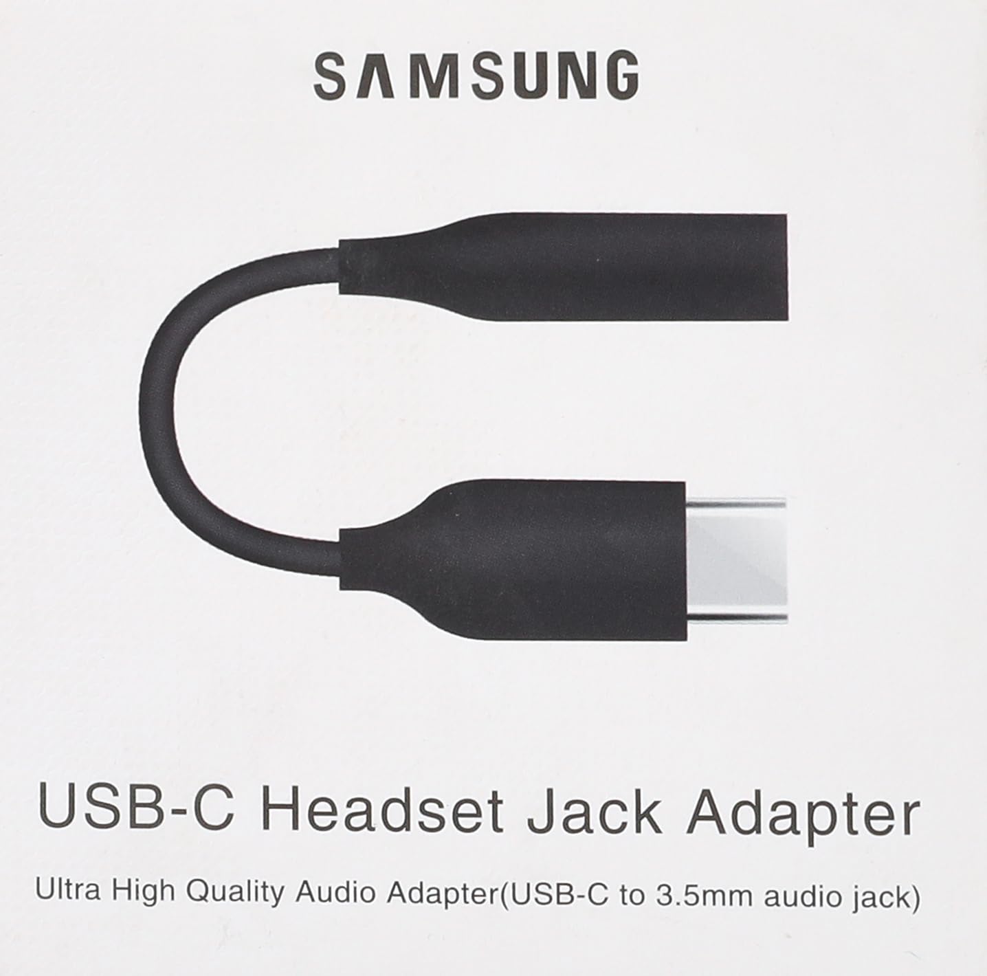 محول سامسونج  من منفذ USB-C إلى مقبس صوت 3.5 ملم.