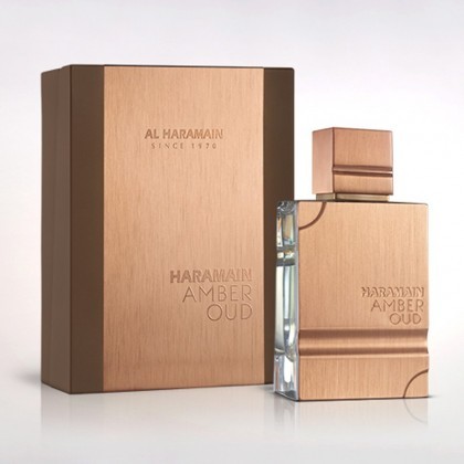 عطر "أمبر عود جولد إديشن" (Amber Oud Gold Edition) من ماركة "الحرمين" (Al Haramain).