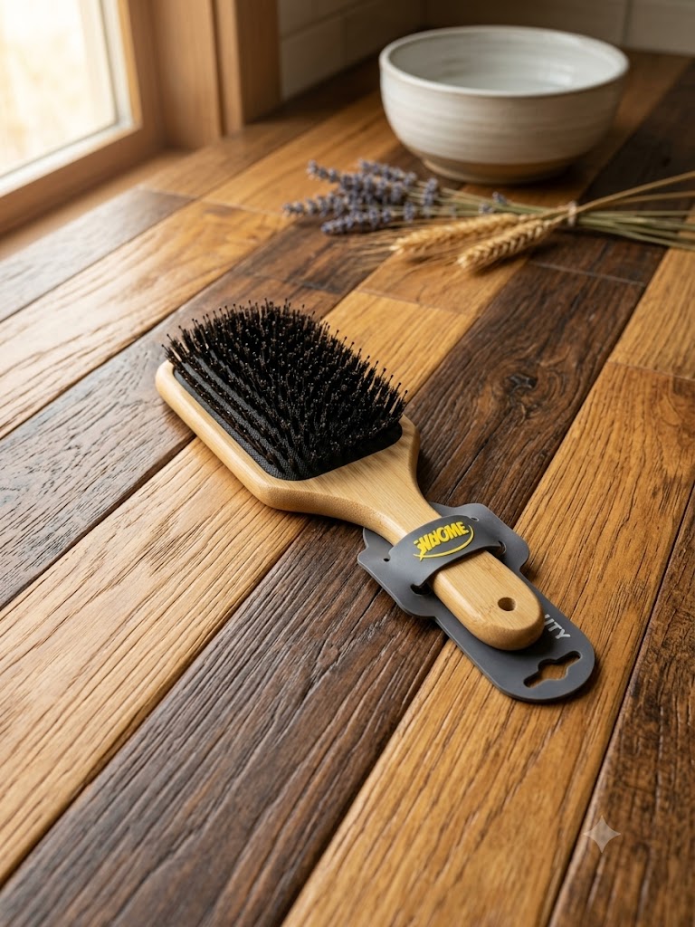 فرشاة شعر خشبية من نوع "Paddle Brush"