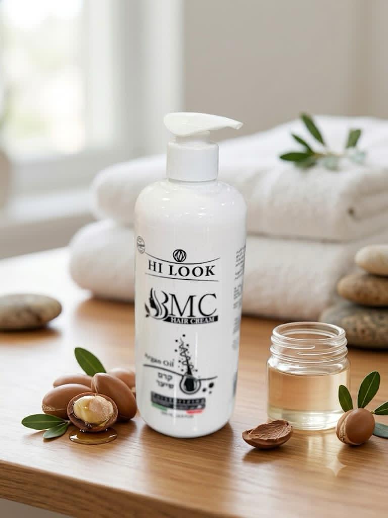 كريم شعر من العلامة التجارية HI LOOK، وتحديداً نوع MC Hair Cream